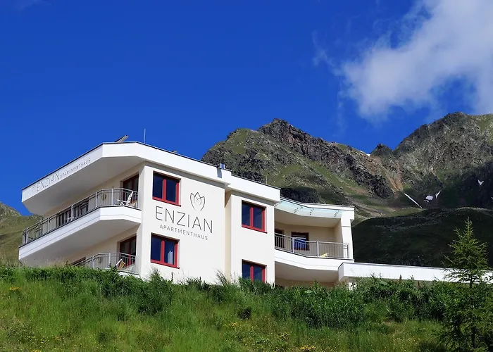 Apartmán Apartmenthaus Enzian Hochsoelden