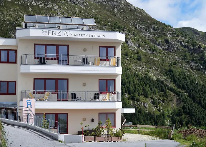 Apartmán Apartmenthaus Enzian Hochsoelden